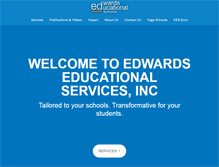 Tablet Screenshot of edwardsedservices.com